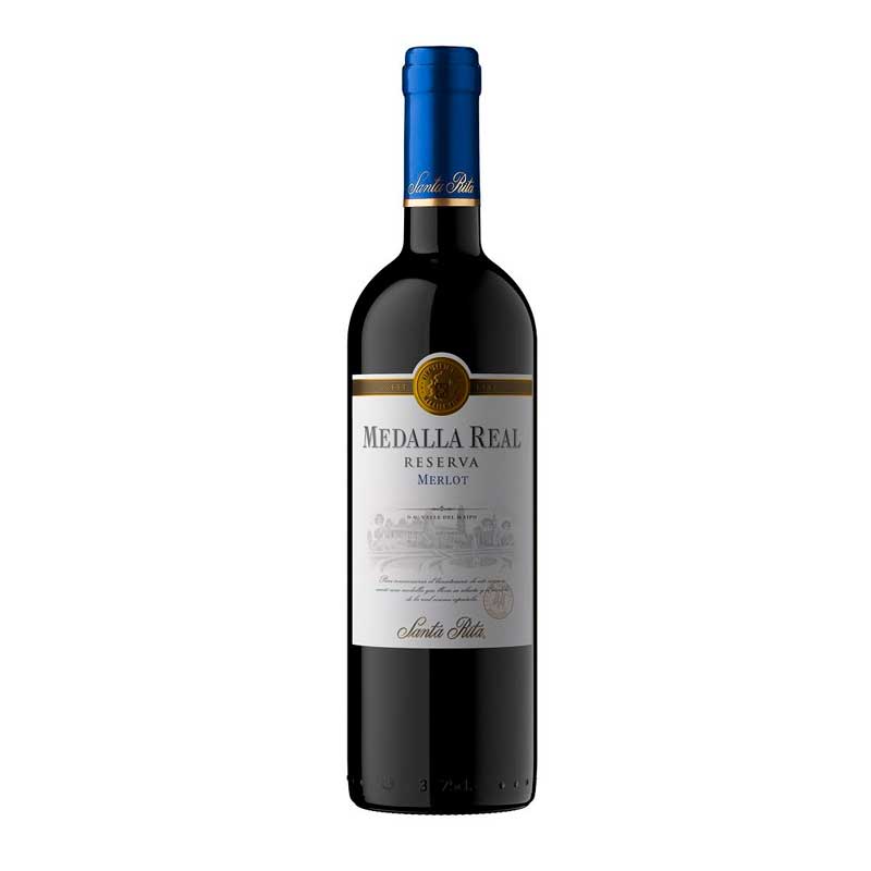 Medalla-Real-Reserva-Merlot-750cc Medalla Real Reserva Merlot 750cc - Imagen 1