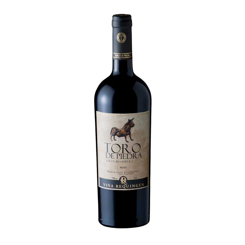Requingua-Toro-de-Piedra-Gran-Reserva-Merlot-750cc Requingua Toro de Piedra Gran Reserva Merlot 750cc - Imagen 1