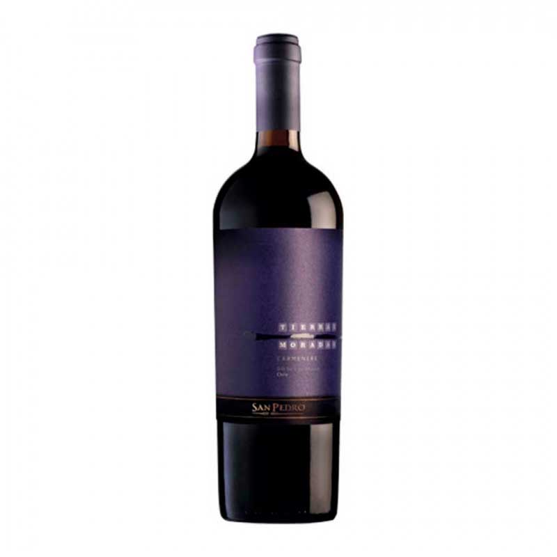 San-Pedro-Tierras-Moradas-Carmenere-750cc San Pedro Tierras Moradas Carmenere 750cc - Imagen 1