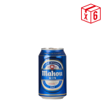 Pack x6, Cerveza Mahou (sin alcohol) 330 cc