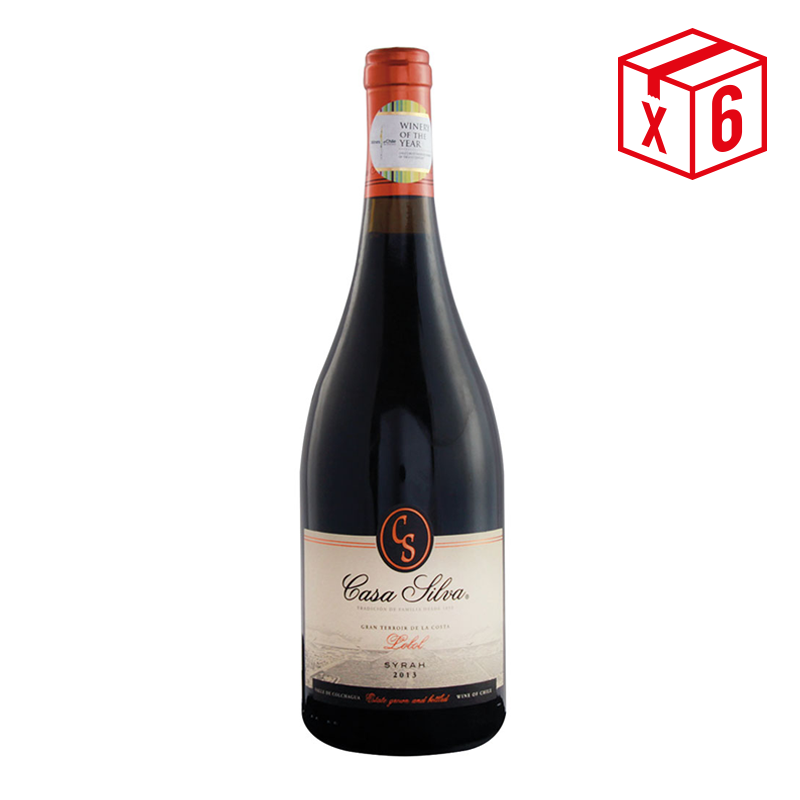 Pack x6, Casa Silva Gran Terroir Syrah Pack x6, Casa Silva Gran Reserva (Syrah) - Imagen 1