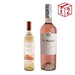 PACK ROSÉ: (1) Castillo de Molina Late Harvest Reserva + (1) Viu Manent Reserva Malbec Rosé