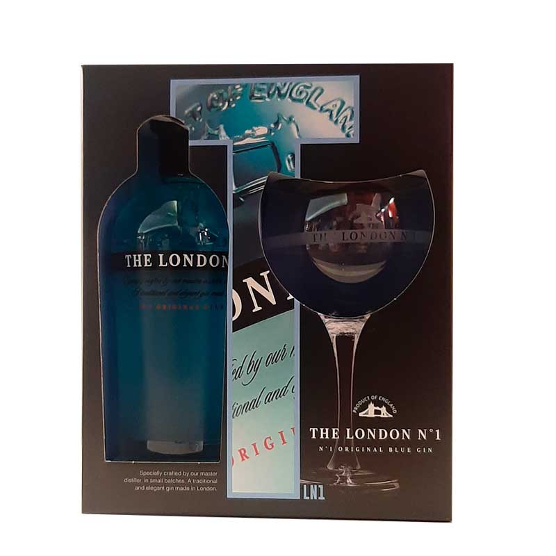 Pack-Gin-London-One PACK GIN LONDON ONE: (1) Gin London One 700 cc + copa - Imagen 1