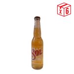 Pack x6, Cerveza Sol 330 cc