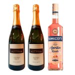 Pack, (2) Espumante Finca Flichman Extra Brut + (1) Ramazzotti